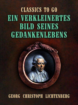 cover image of Ein verkleinertes Bild seines Gedankenlebens